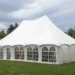 Peg & Pole Tents 9m x 27m
